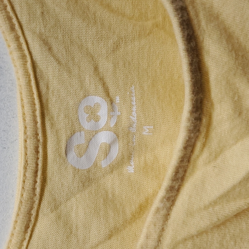 Womens So Yellow Cotton Dress Size M - Picture 2 of 3